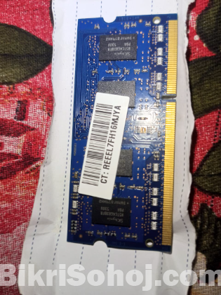 DDR 3 4g ram.